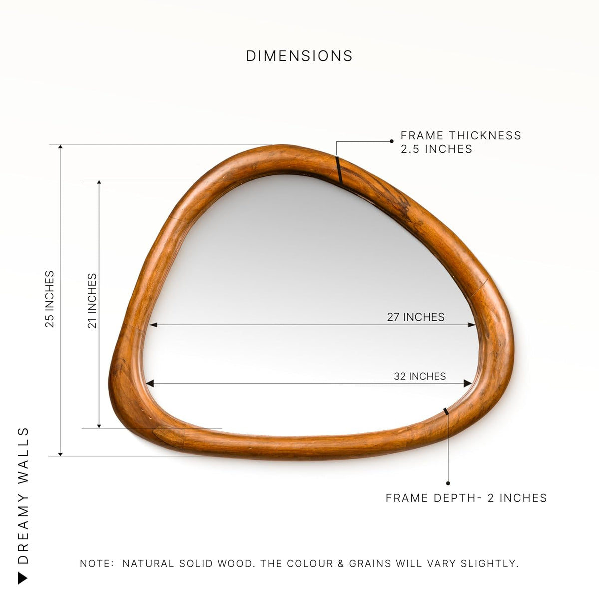 Asymmetric Studio Mirror
