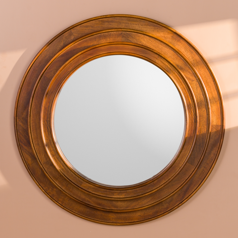 3-Layer Wood Mirror