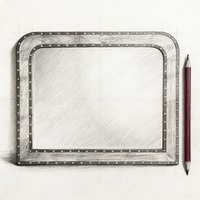 Bullet Frame Mirror — thumbnail