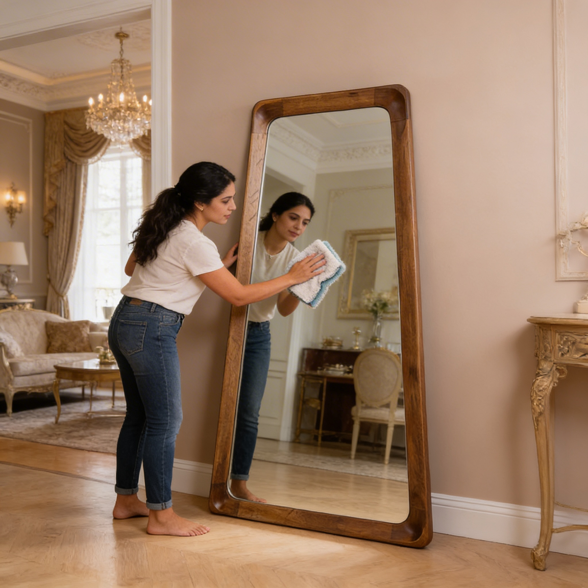 Monumental Sculpt Mirror