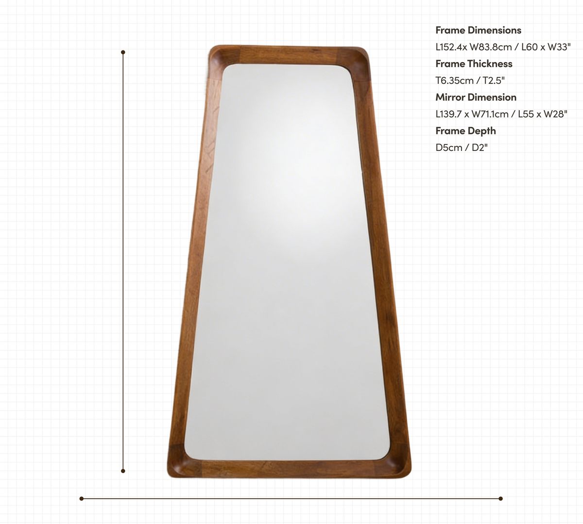 Monumental Sculpt Mirror