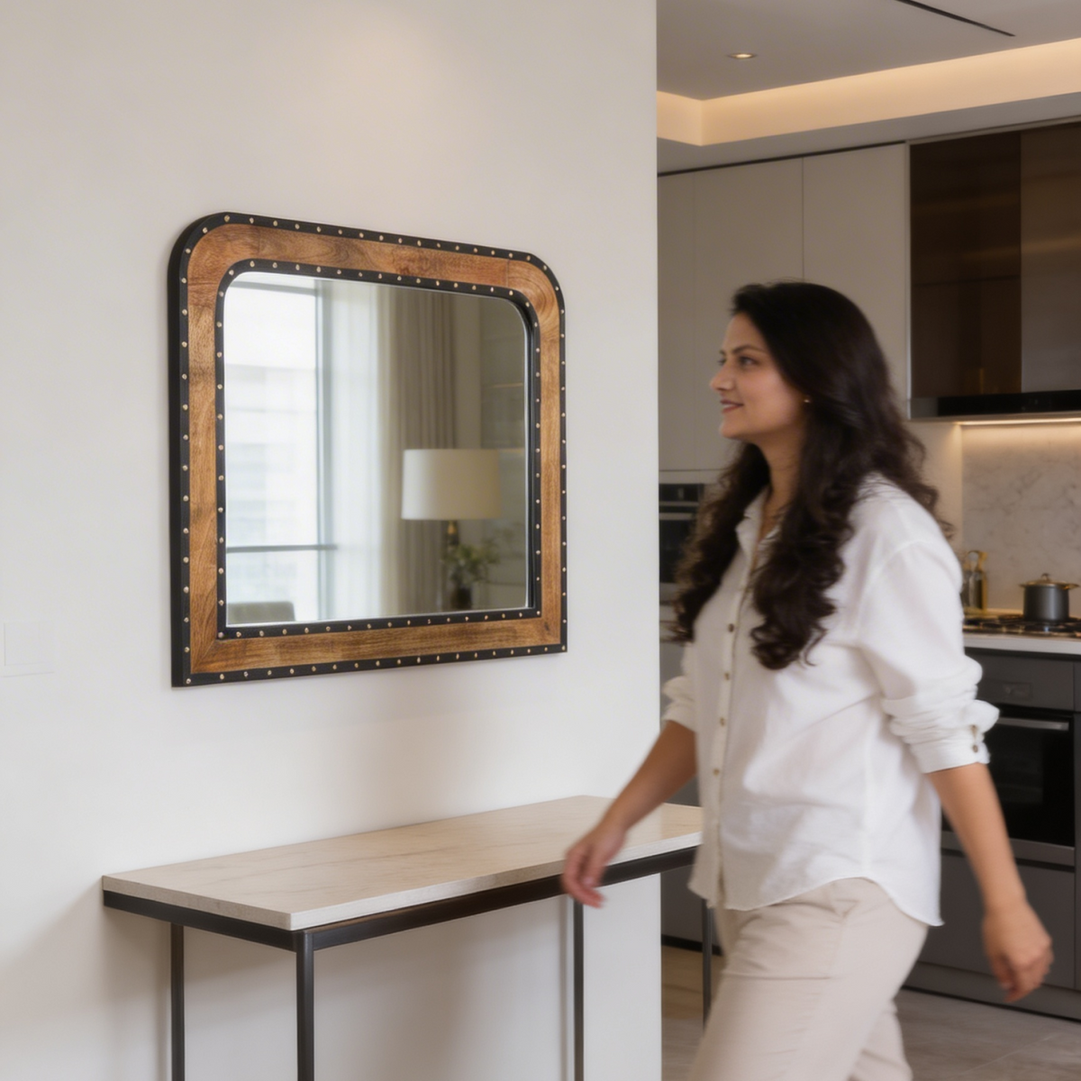Bullet Frame Mirror