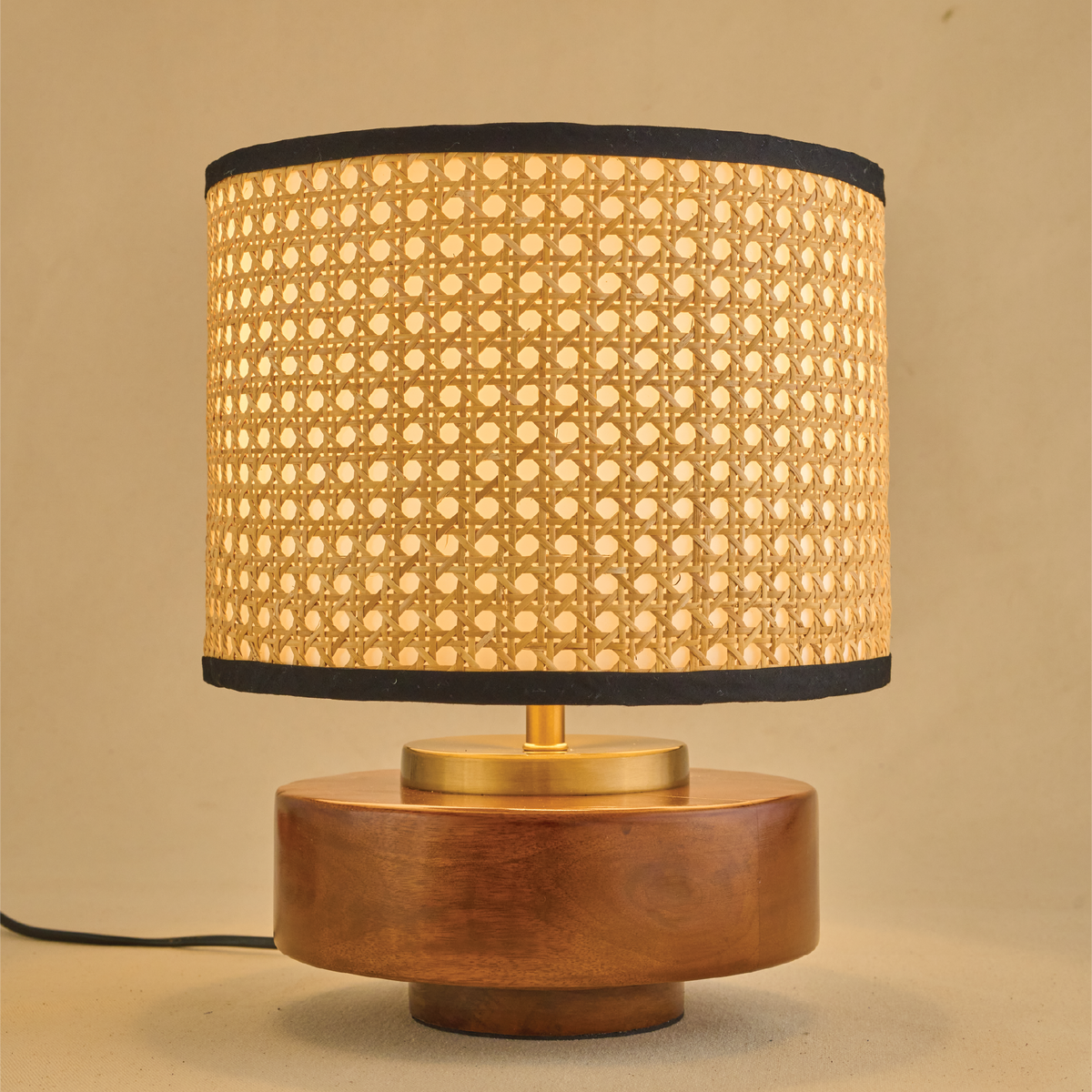 Mango Wood Table Lamps shade - RIO Collection