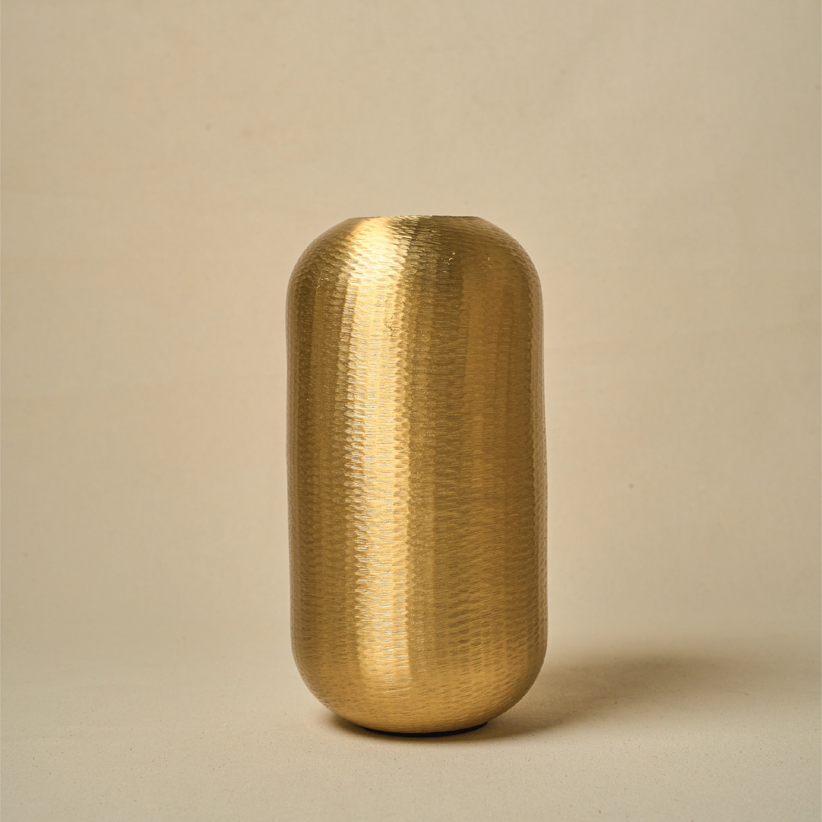Gold Metal Vase