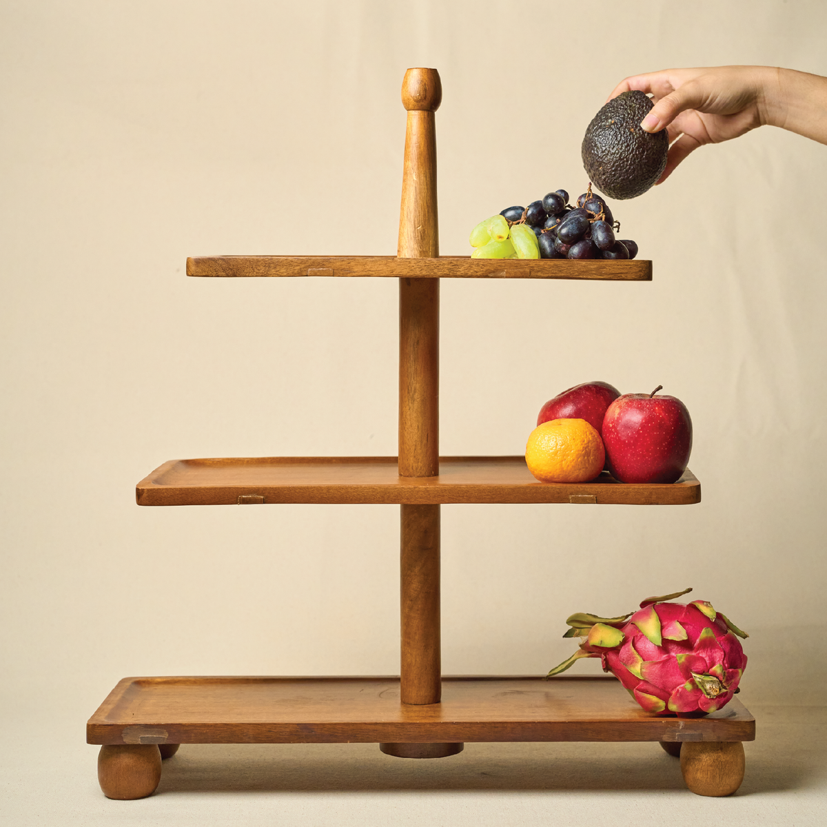 3-Tier Serving Tray – Stylish & Functional Display Stand